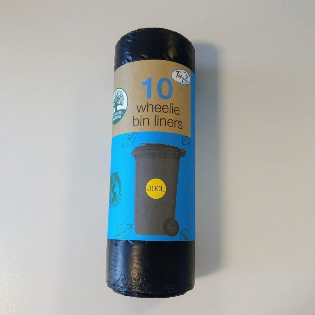 10 Jumbo Wheelie Bin Liners - Image 3