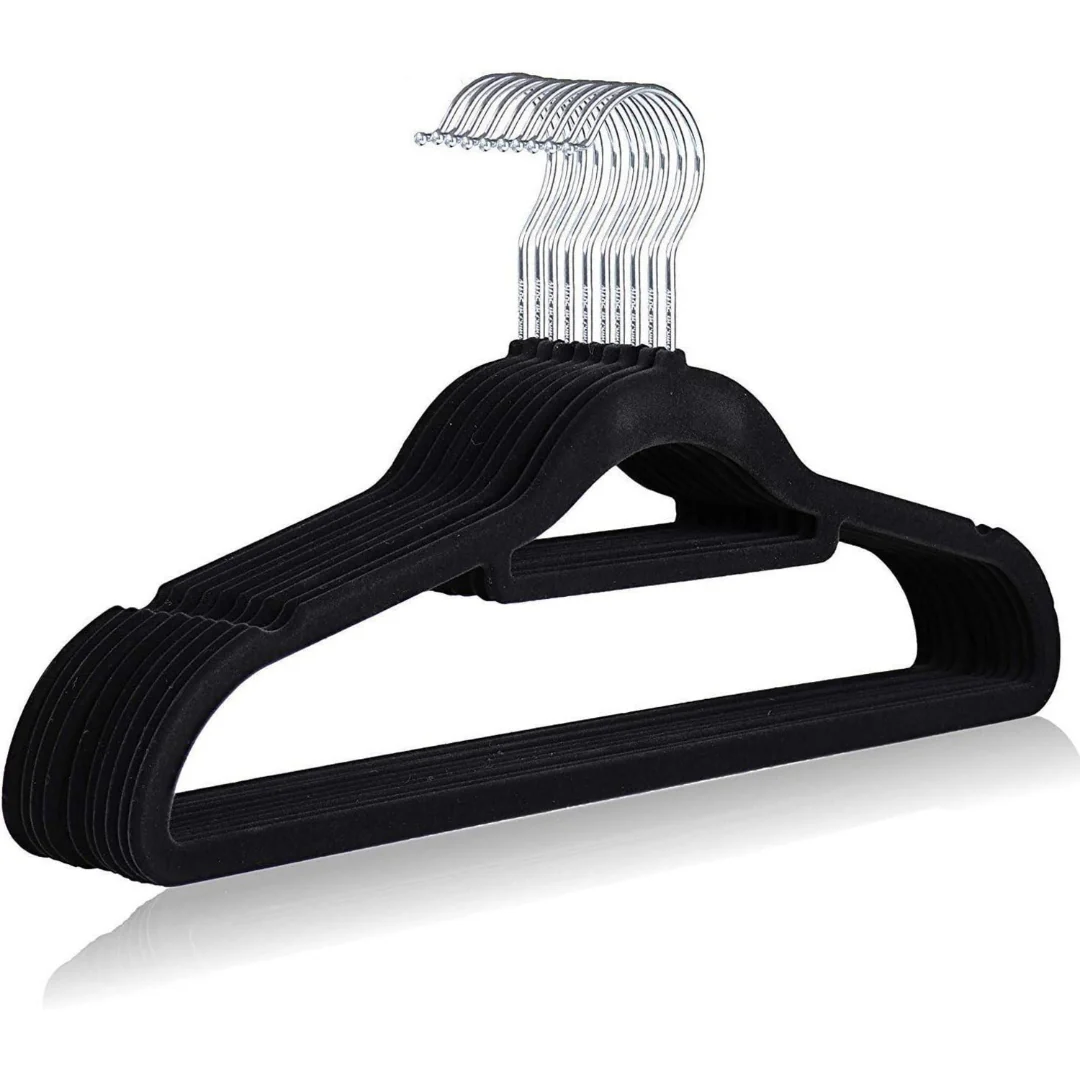 10 PACK Flocked Hangers - Image 2