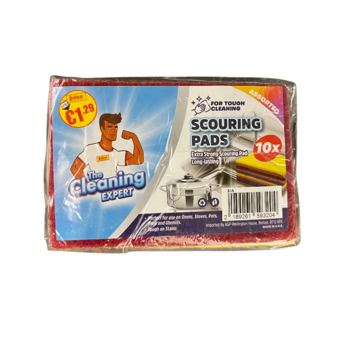 10-Pack Scouring Pads