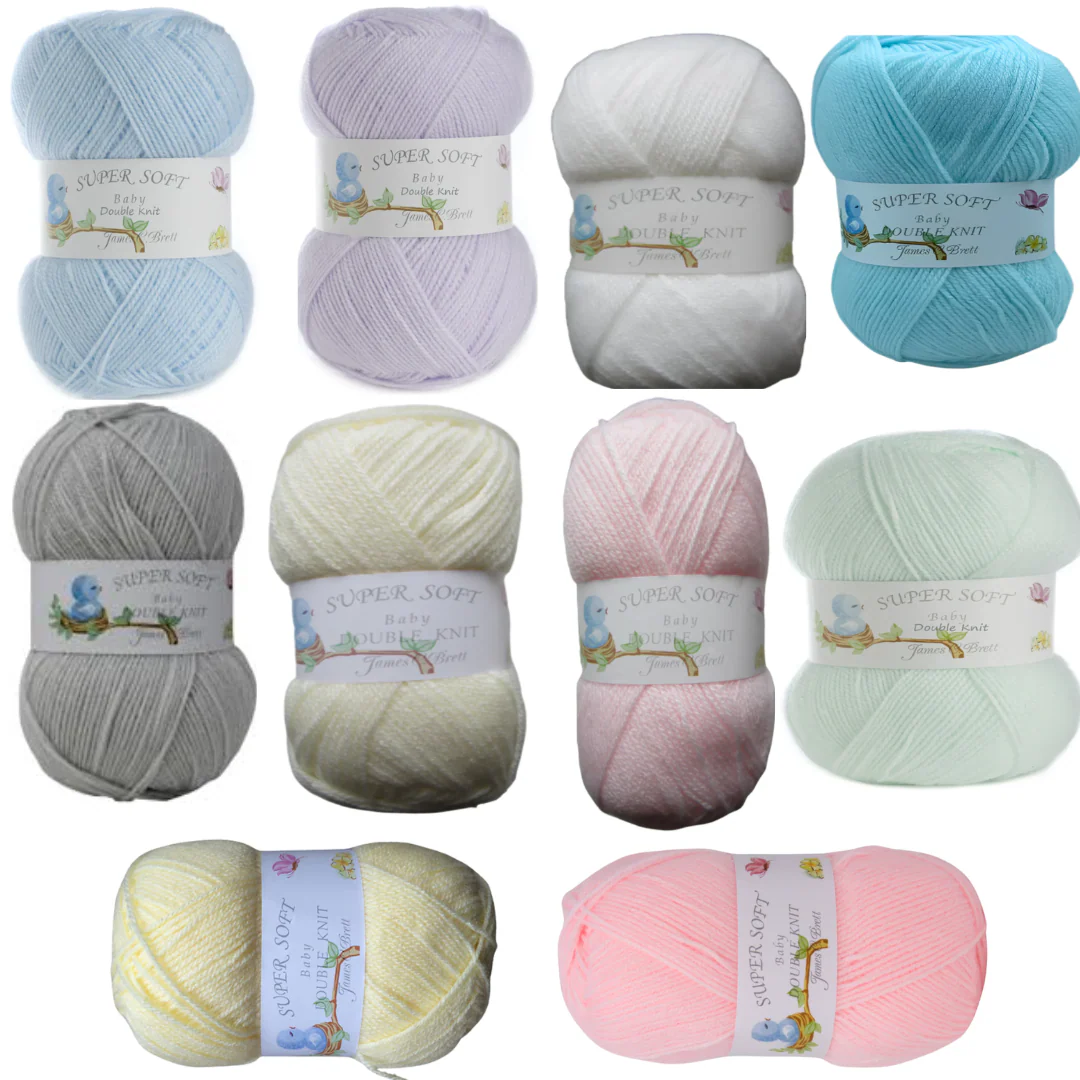 100g Baby Double Knitting Wool