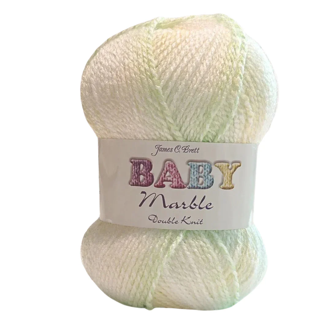 100g Baby Marble Double Knitting Wool - Image 6
