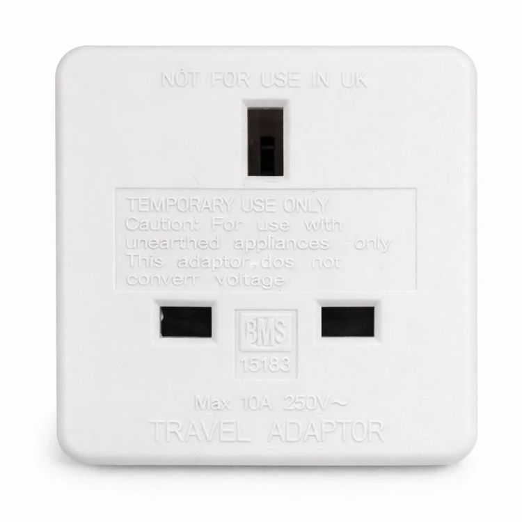 10A Travel Adapter with US Pin – 1 Pack