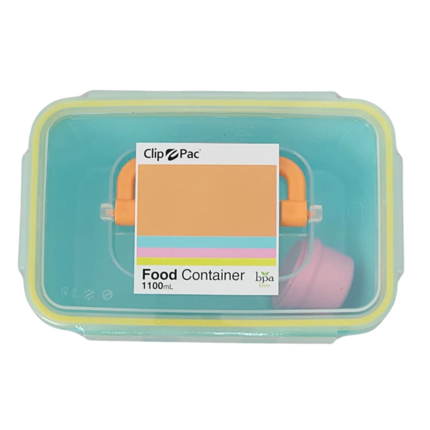 1100ml Blue Lunch Box with Sauce Pot