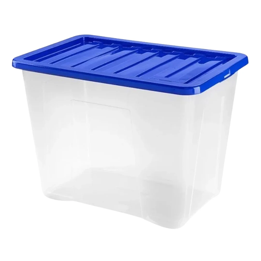 110L Clear Chest Storage Box with Lid