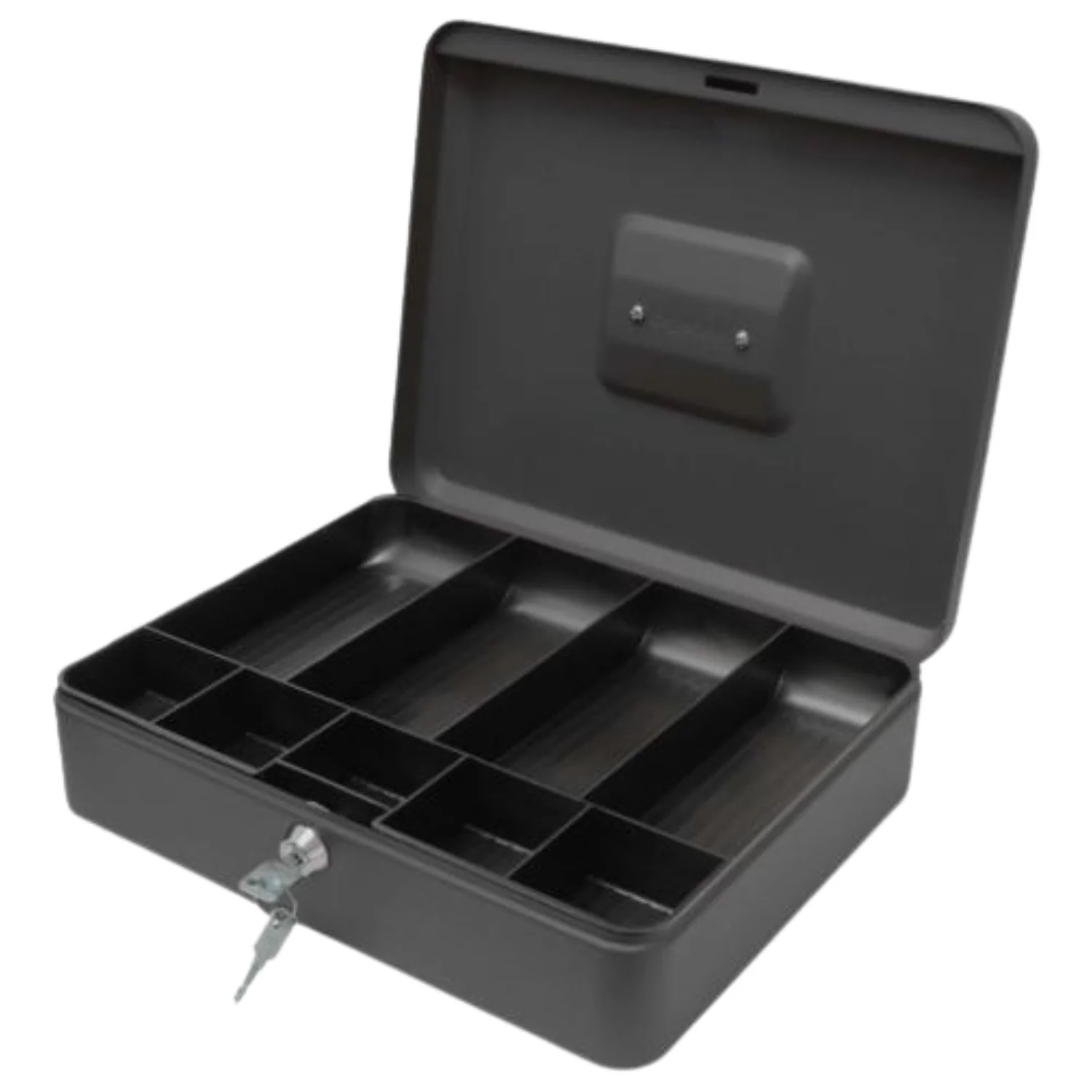 12" Black Cash Box - Image 2