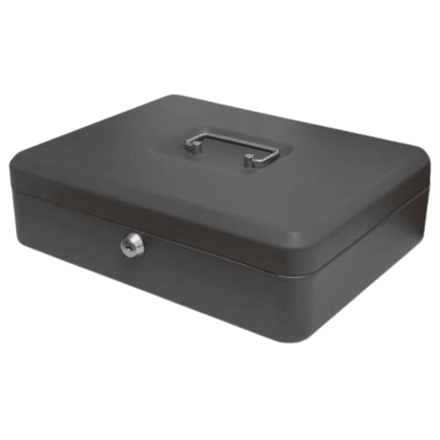 12" Black Cash Box - Image 3