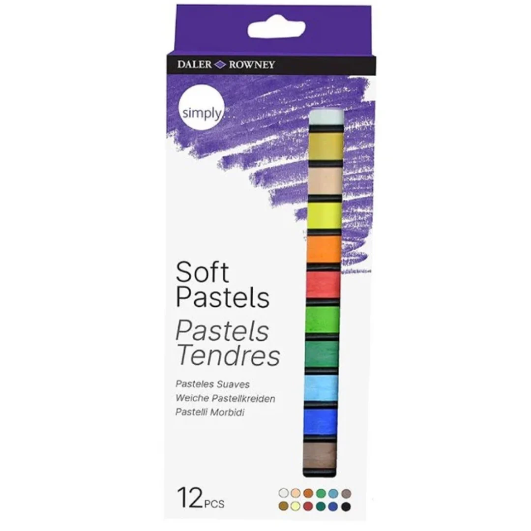 12pk Simply Soft Pastel Set