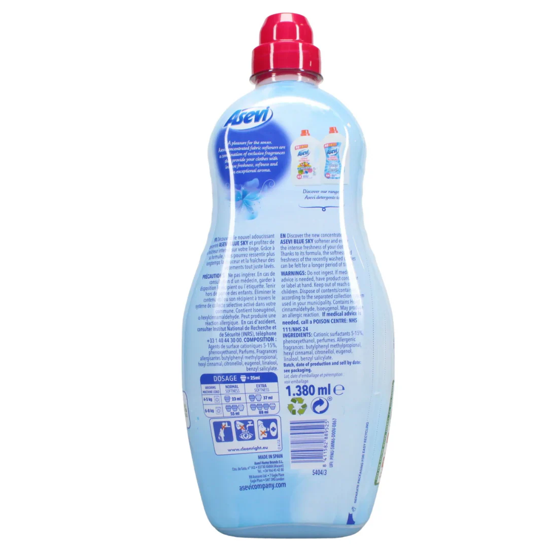 1380ml Softener Blue 60w by Asevi - Image 2