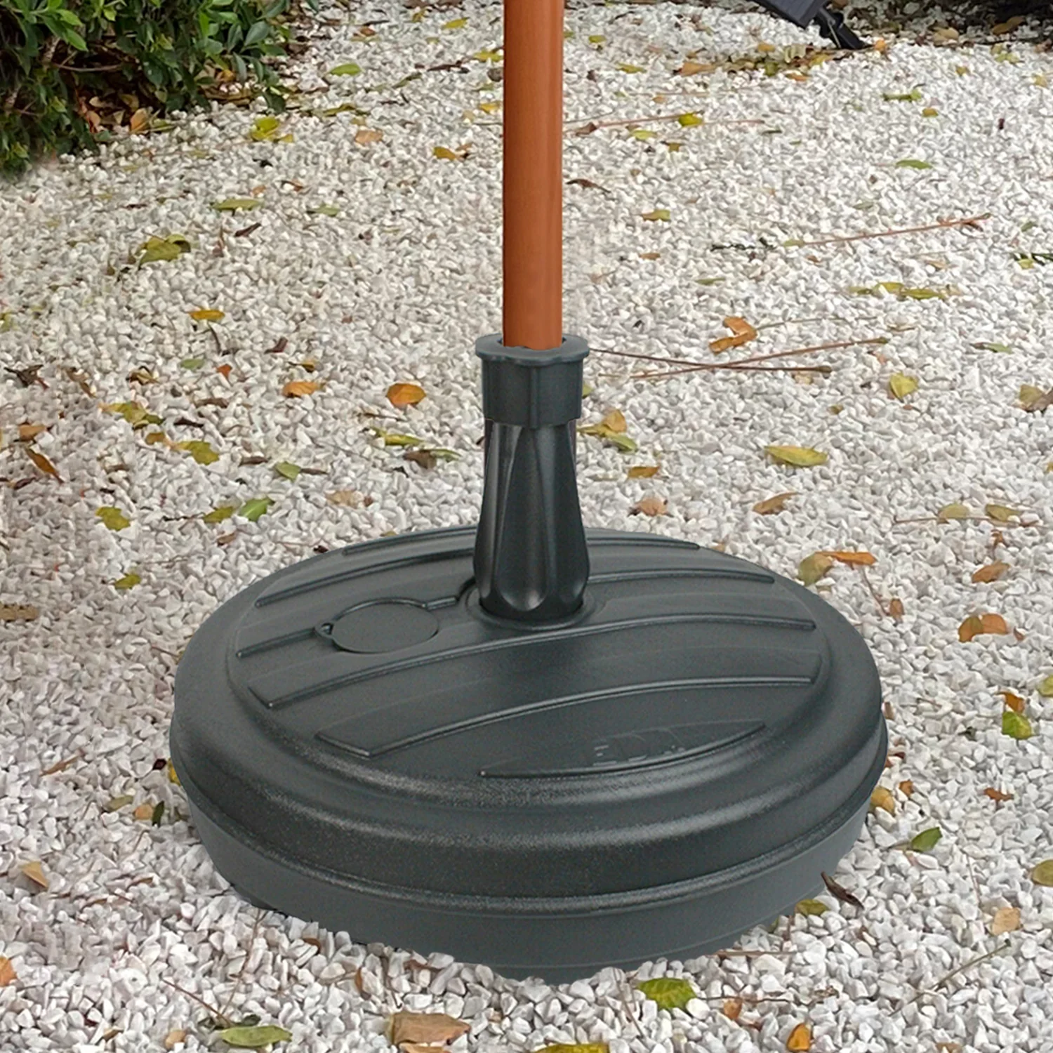 13L Garden Parasol Base - Black or White - Image 7