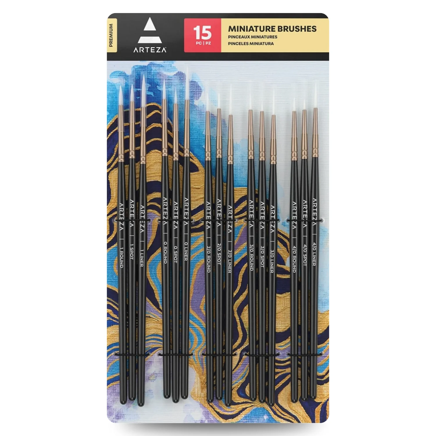 15-Piece Detail Paint Brush Set