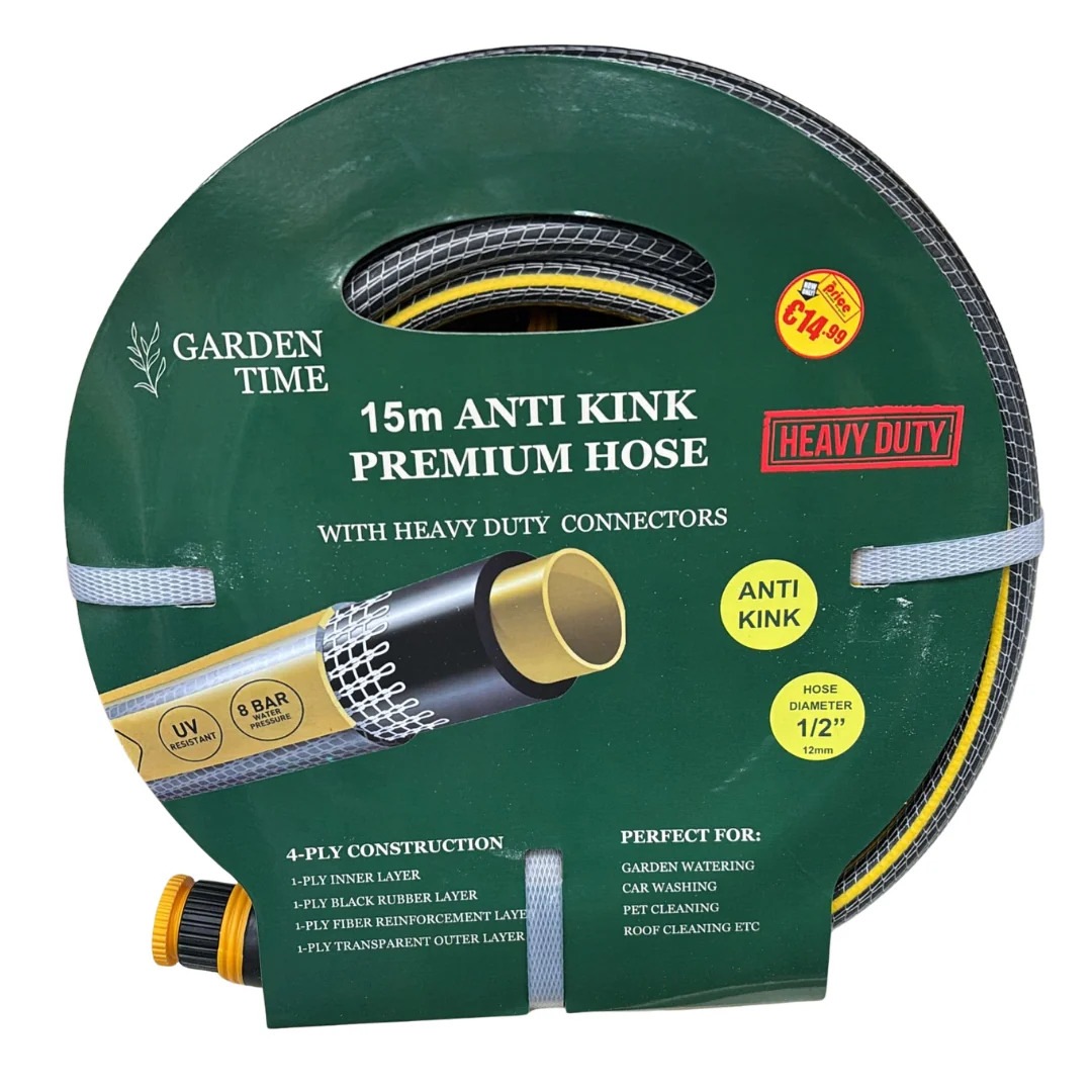 15m Heavy-Duty Hose Set