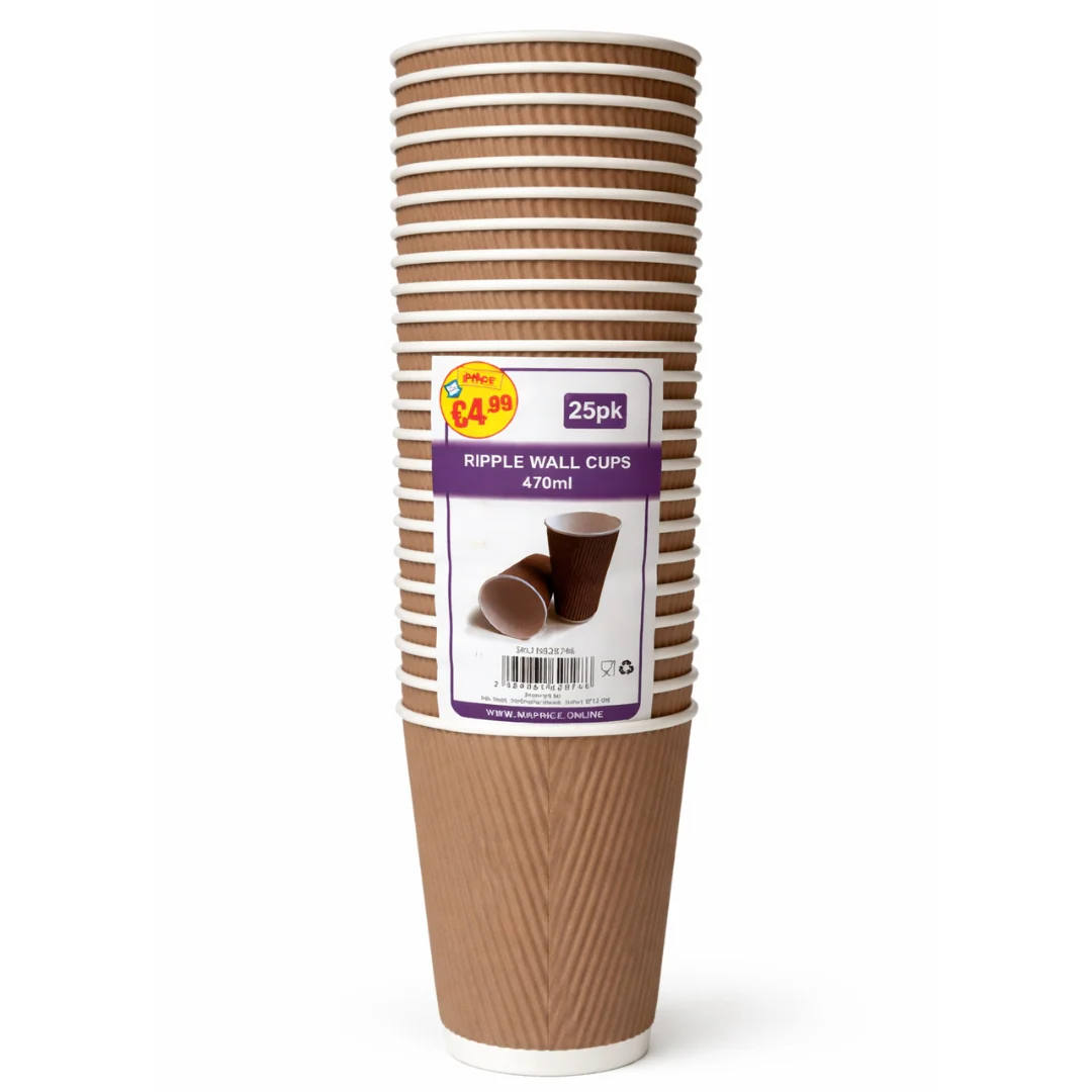 16oz Ripple Cups – Pack of 25