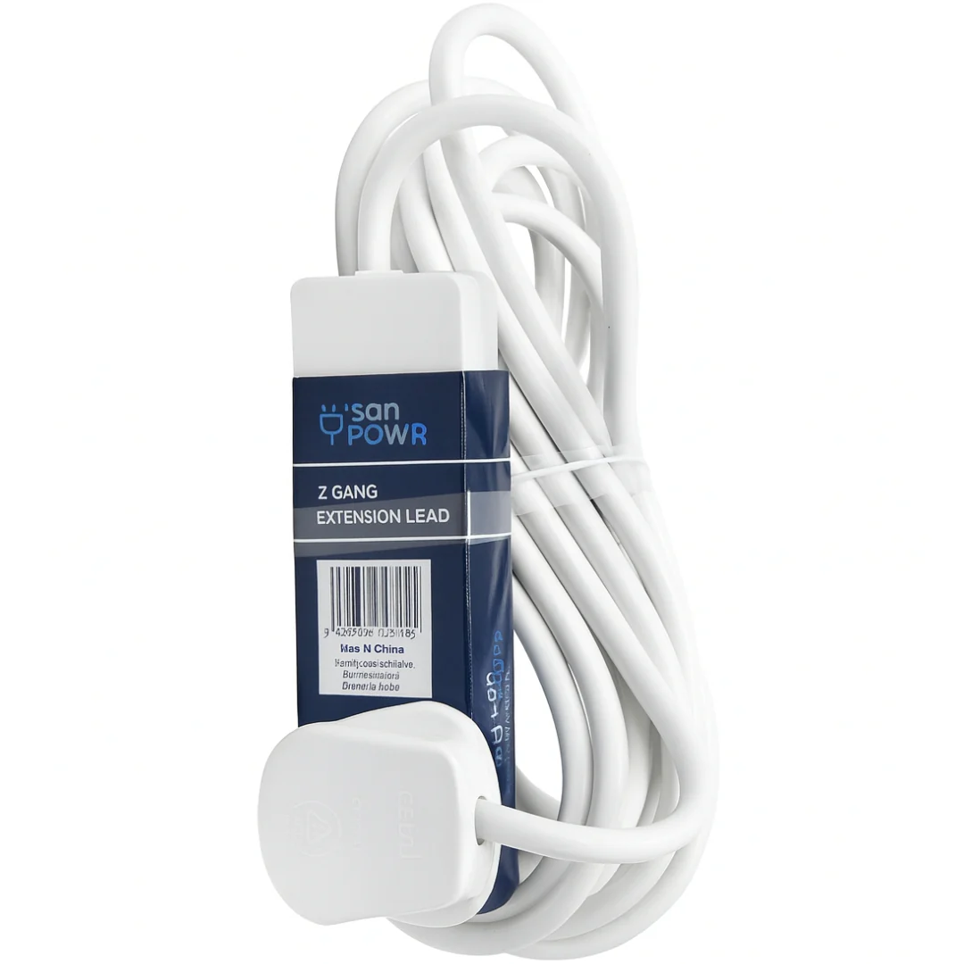 2-Gang 5m Extension Lead