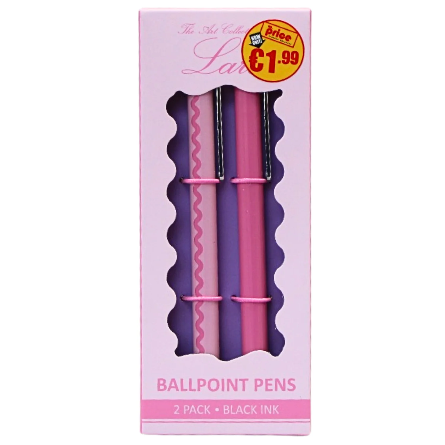 2-Pack Bright Ballpoint Pens