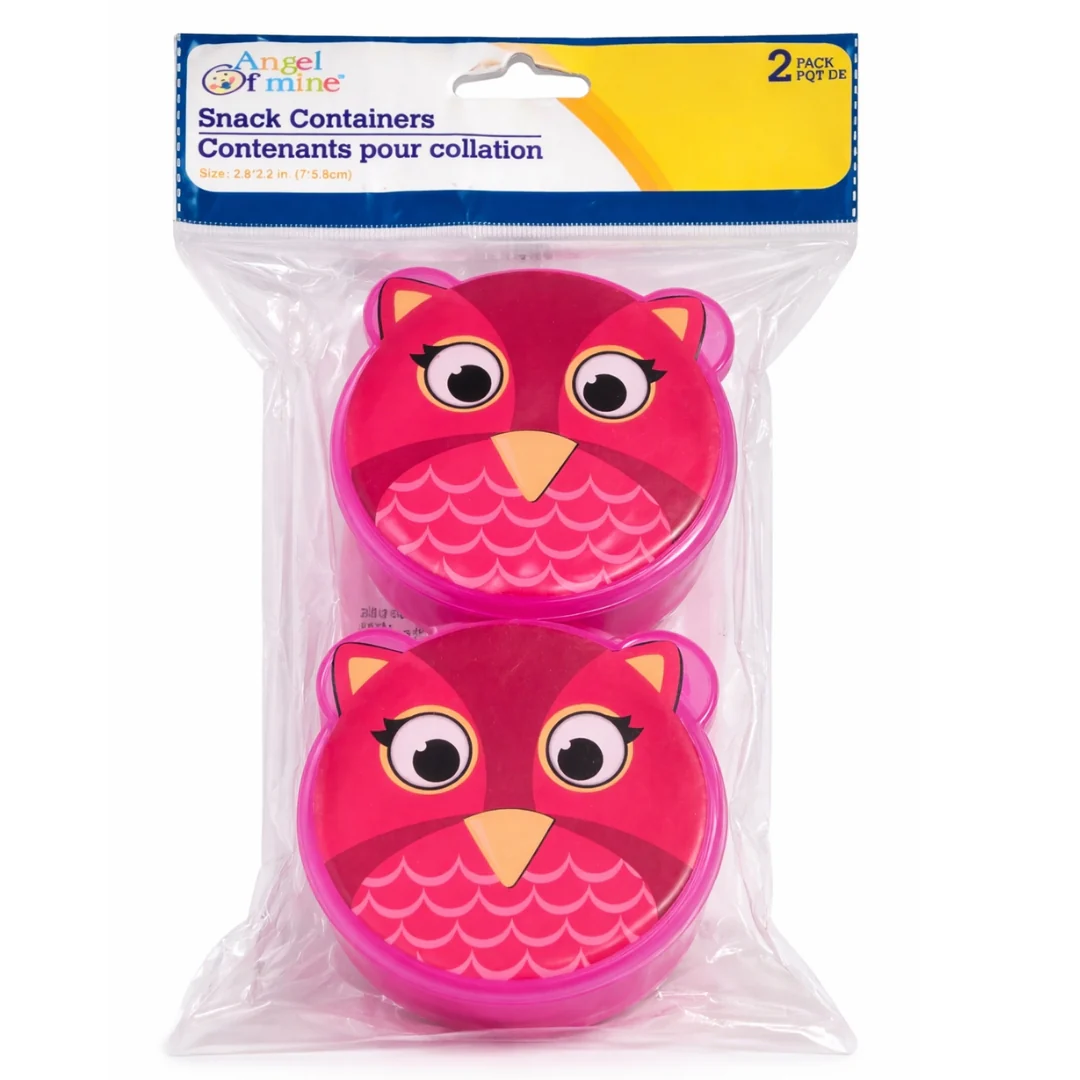 2-Piece Kids Snack Containers Set