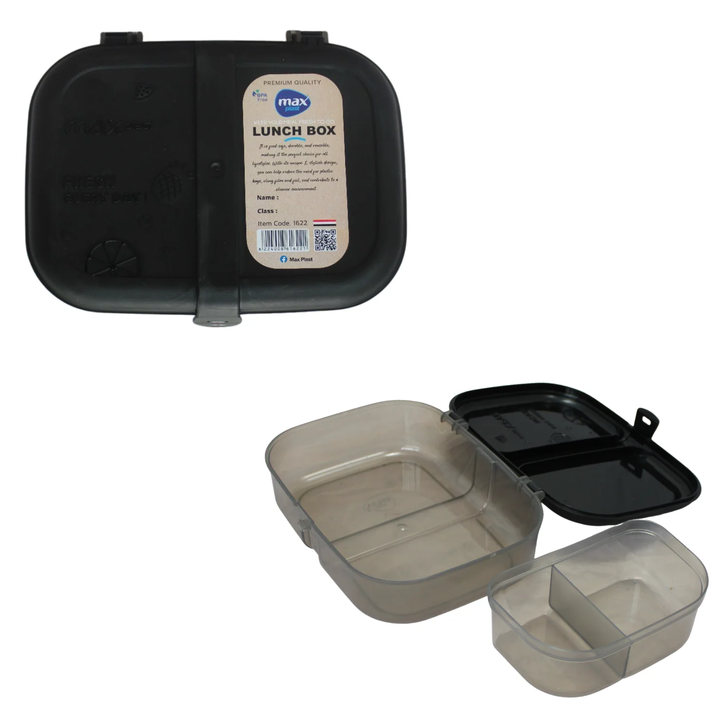 2-Section Foodie Box – 1.1 Litre - Image 4