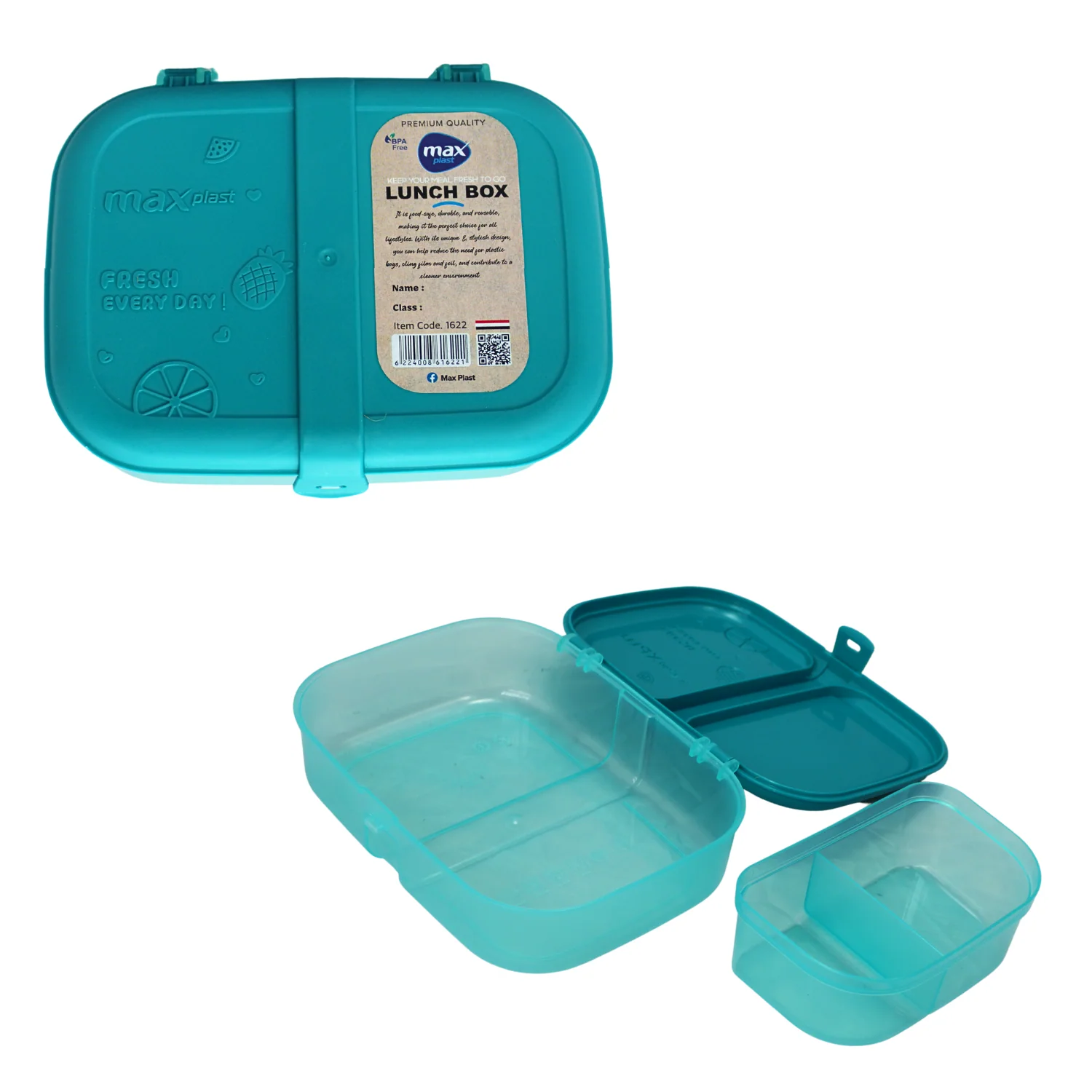 2-Section Foodie Box – 1.1 Litre - Image 5