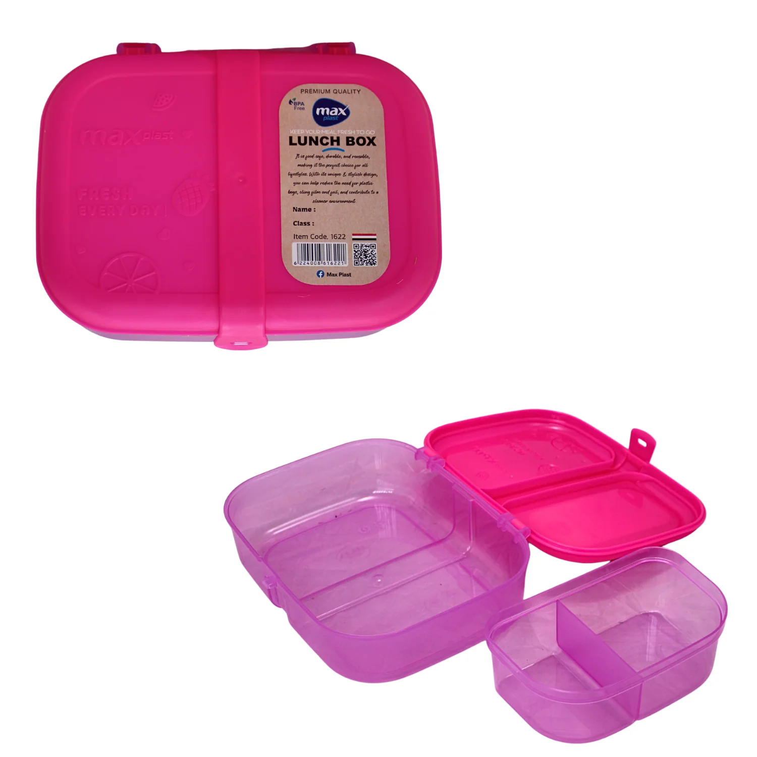2-Section Foodie Box – 1.1 Litre - Image 6
