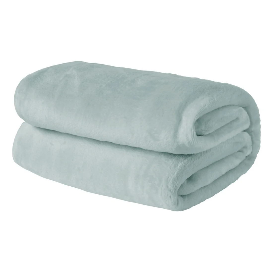 200x200cm Ultra Soft Duck Egg Throw Blanket