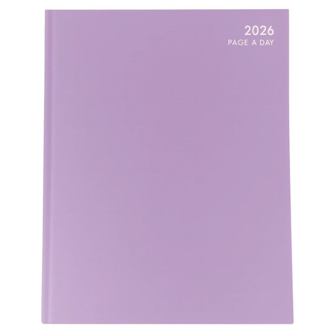 2026 A4 Day-to-Page Diary – Pastel - Image 5