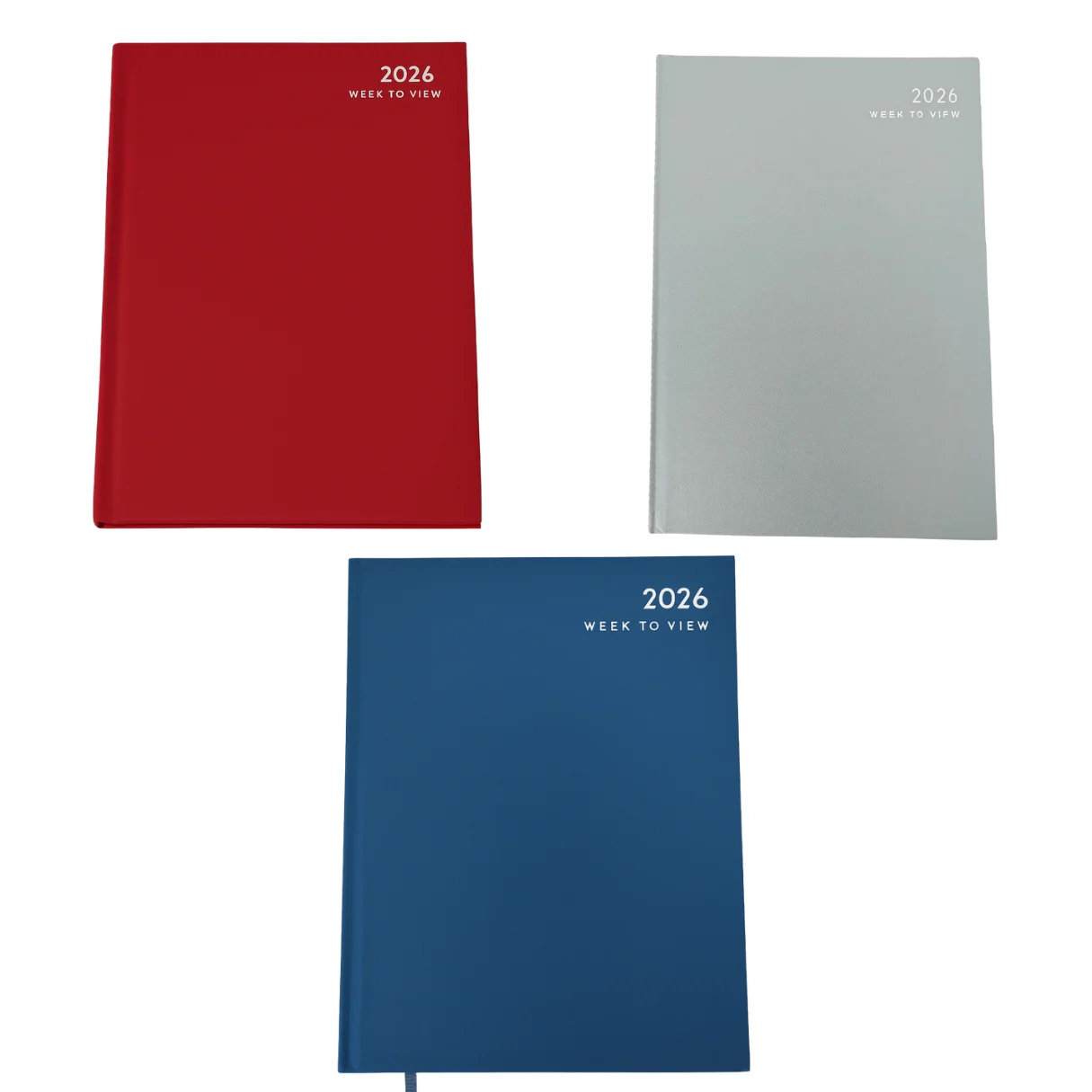 2026 A4 Week-to-View Diary – 80gsm