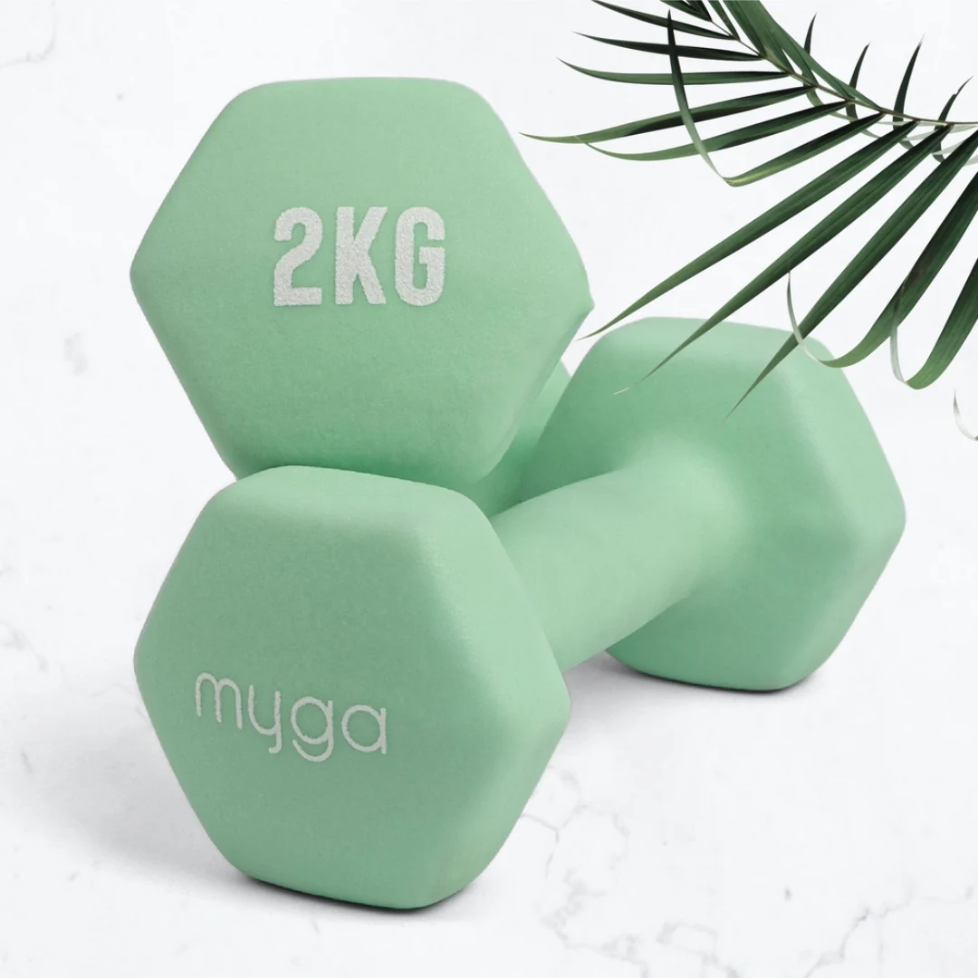 2kg Dumbbell by Myga - Image 4