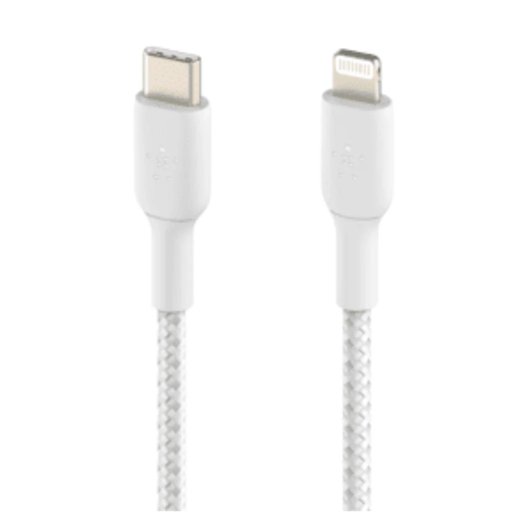 2M Braided iPhone to Type-C Cable