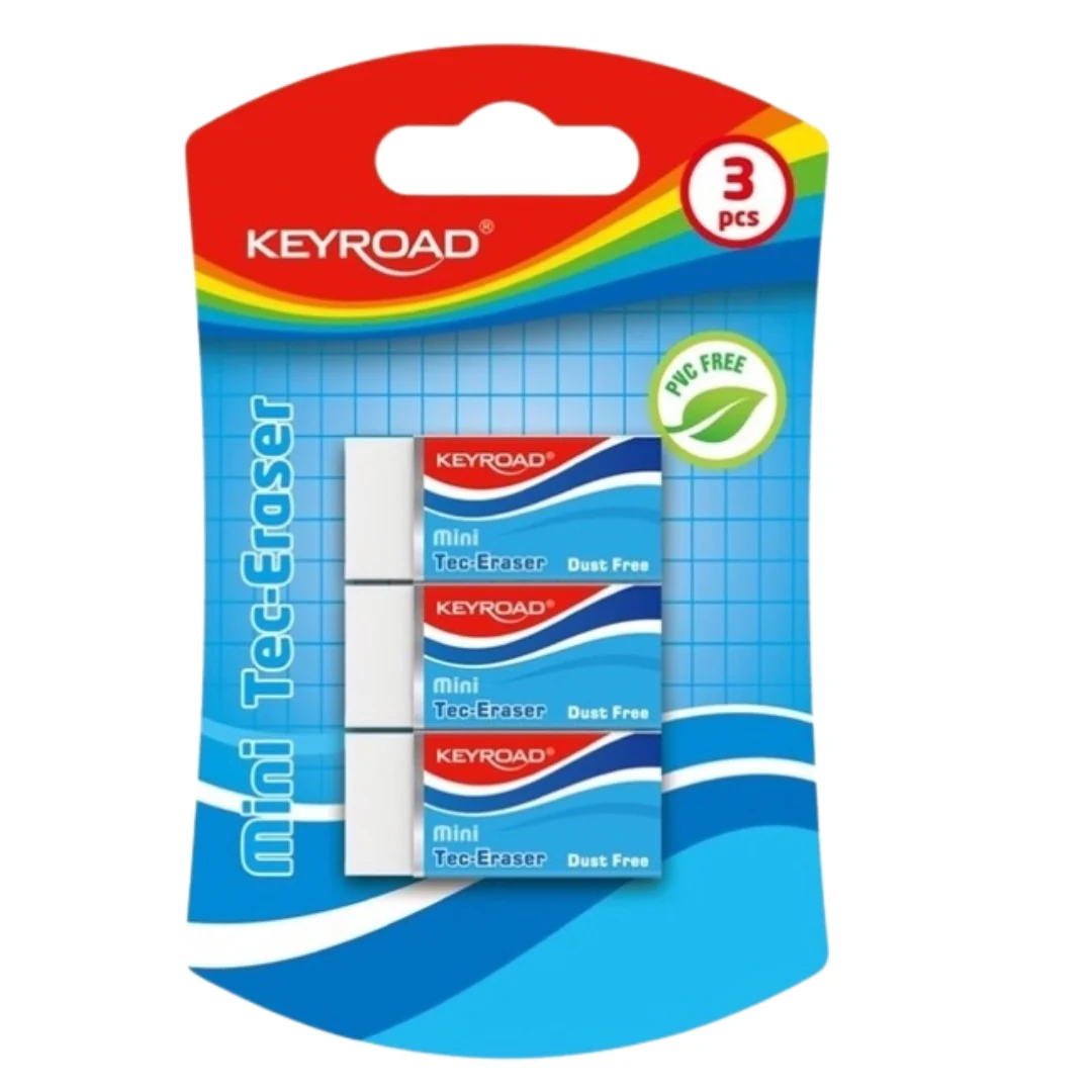 3-Pack Small Technic Erasers – PVC-Free