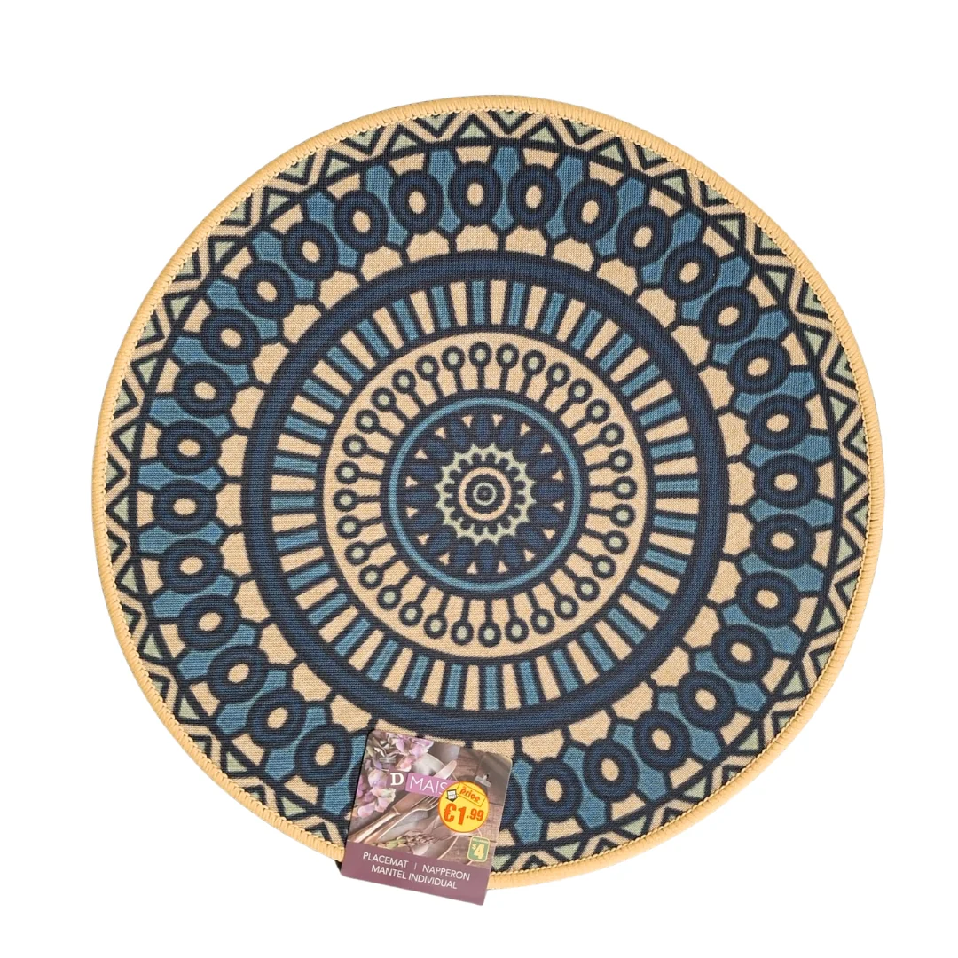 38cm Round Placemat Assorted Designs - Image 3