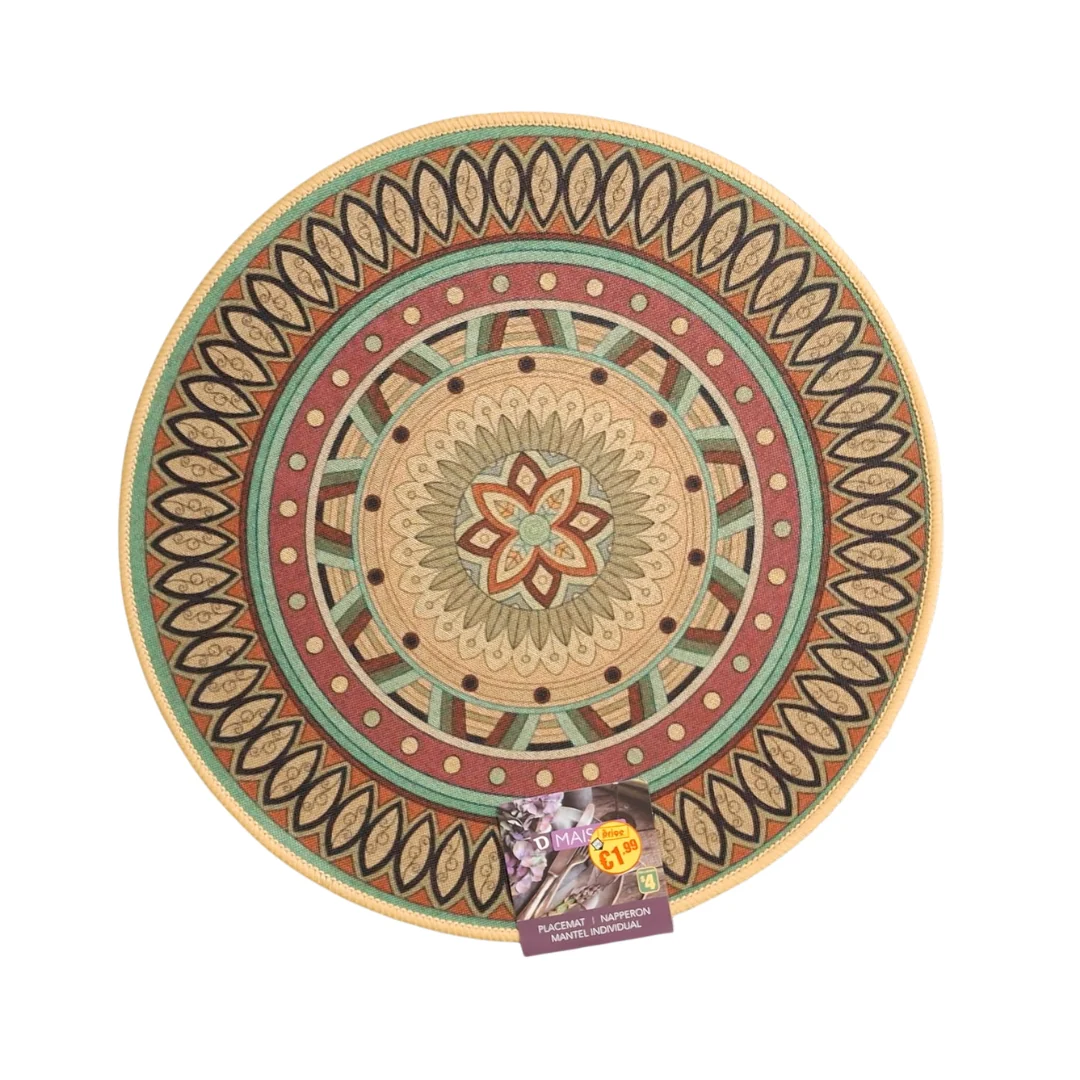 38cm Round Placemat Assorted Designs - Image 4