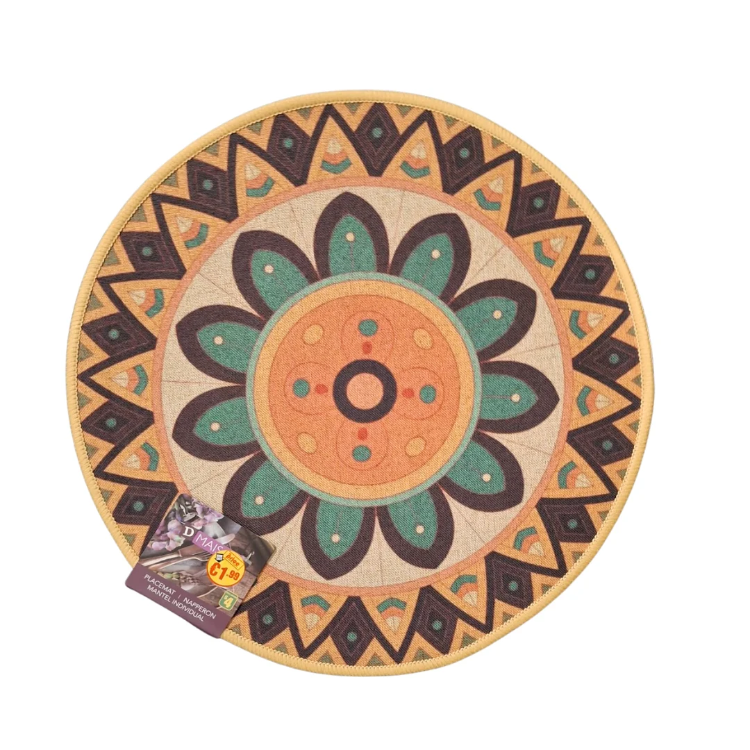 38cm Round Placemat Assorted Designs - Image 6