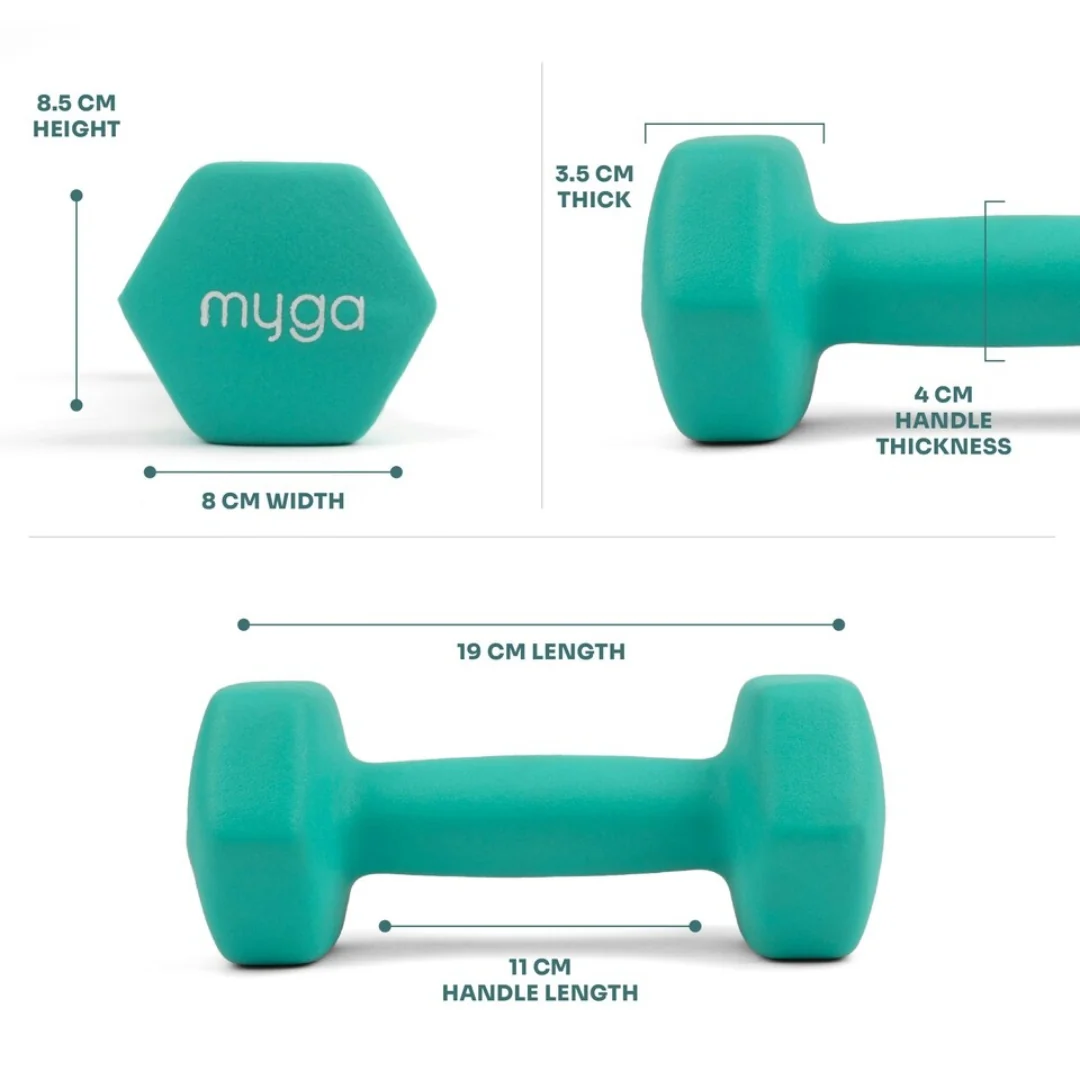 3kg Dumbbell by Myga - Image 2
