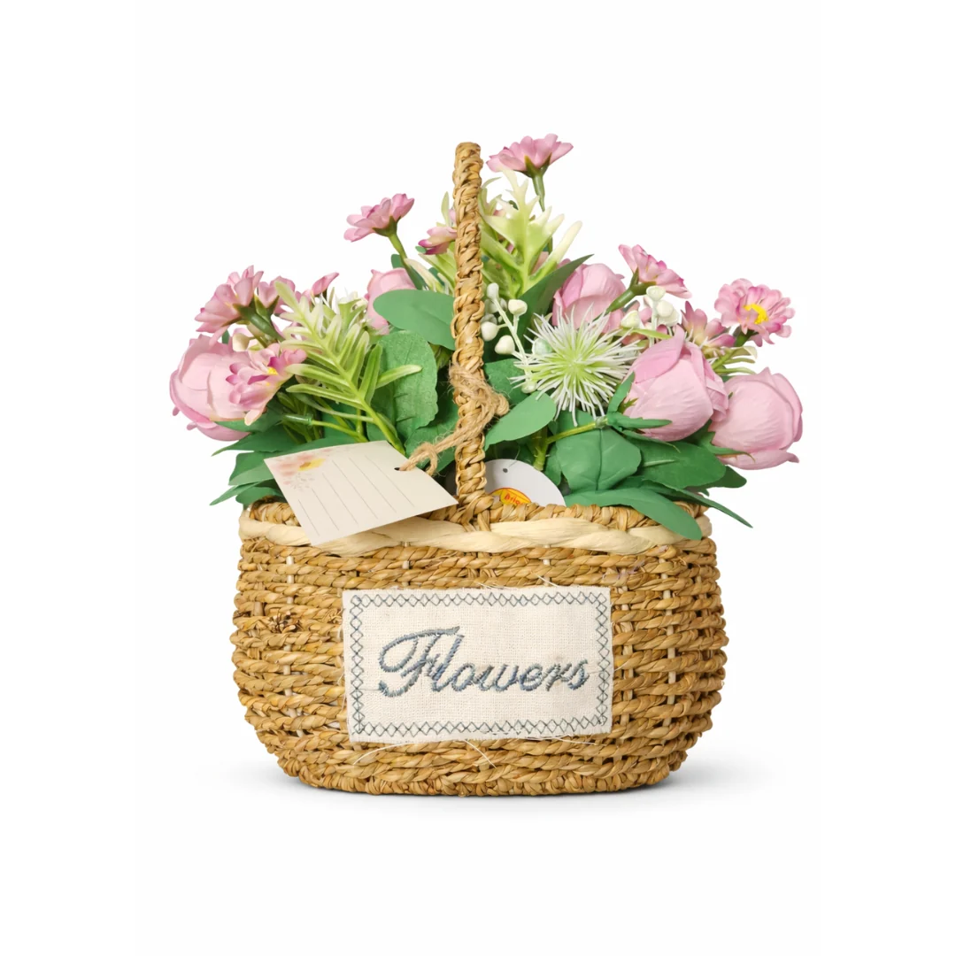 4 Assorted Deluxe Flower Baskets - Image 4