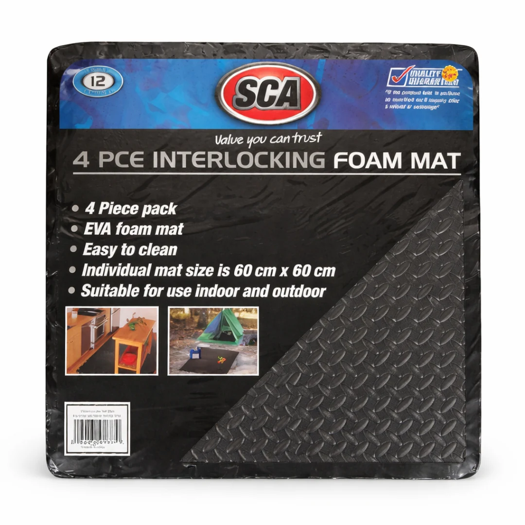 4-Piece Interlocking Foam Mat Set