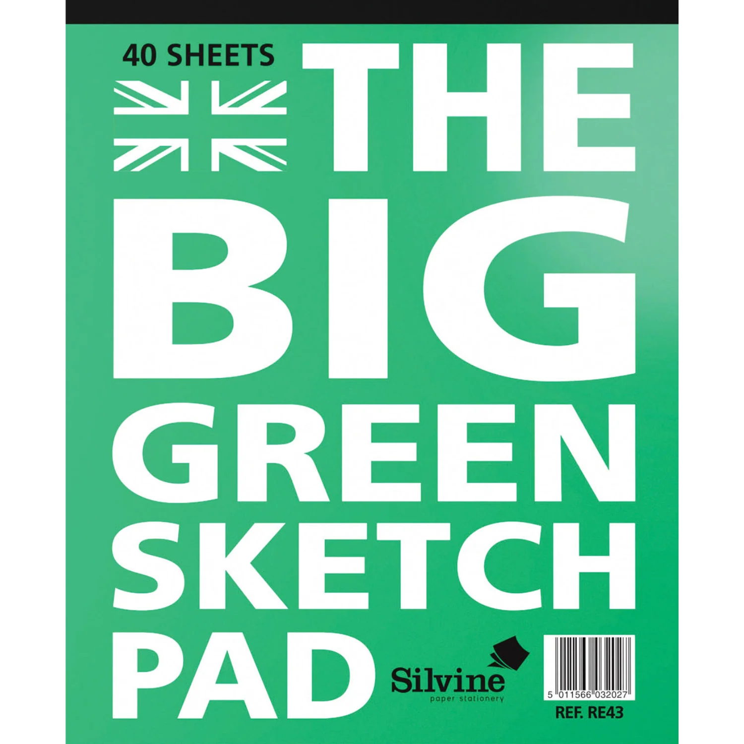 40-Sheet Big Green Sketch Pad