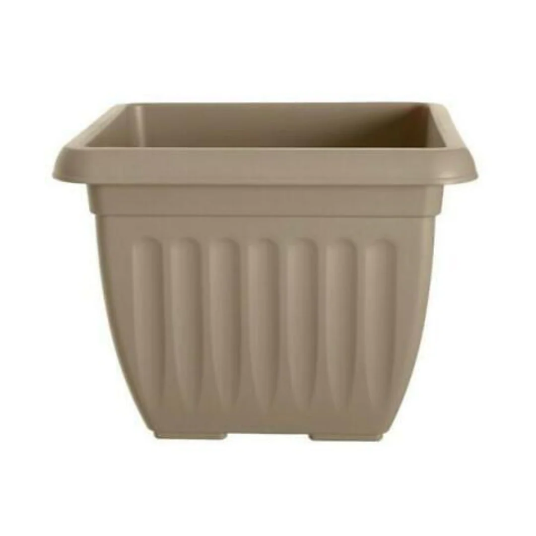 40CM Square Athens Planter – Taupe