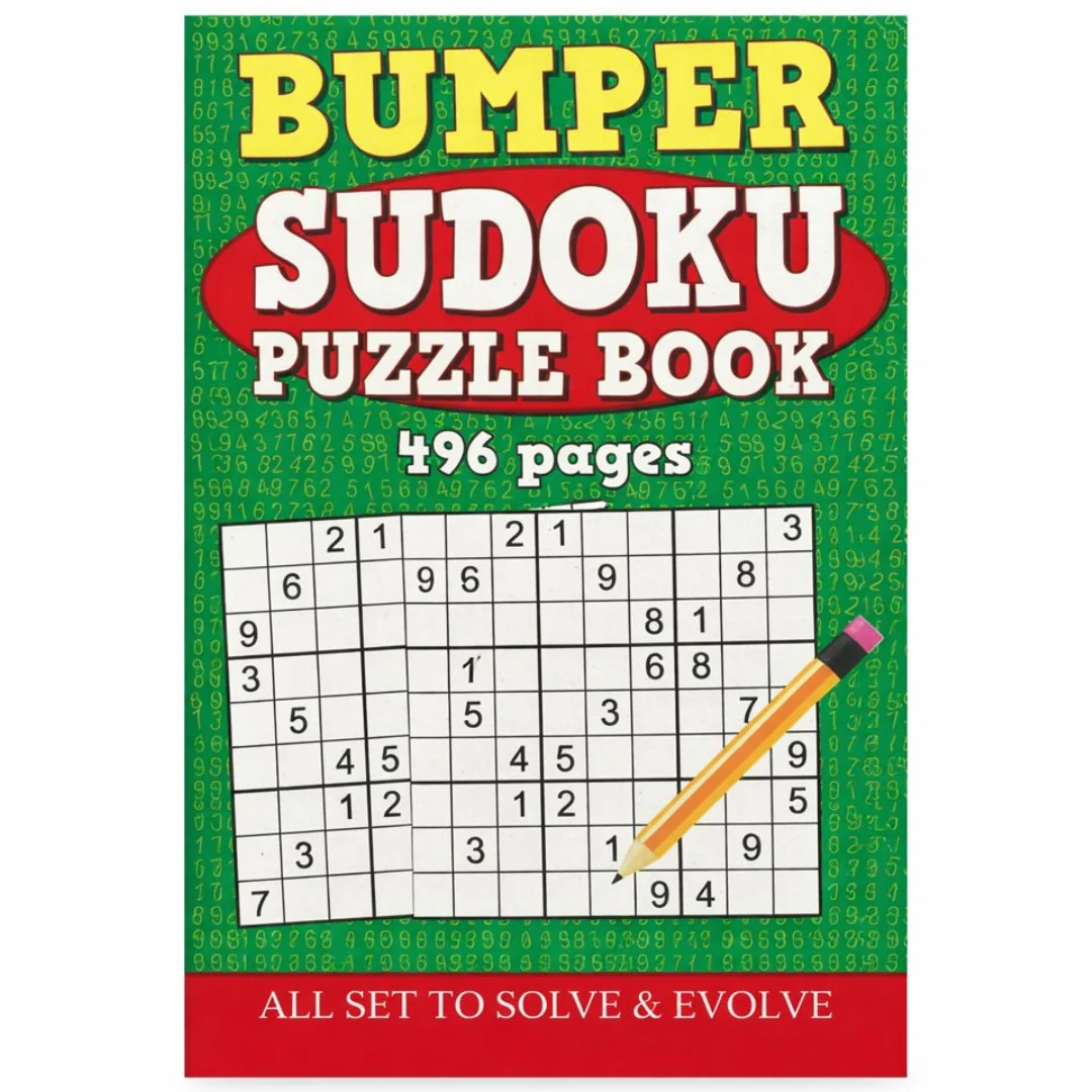496pg A5 Bumper Sudoku Book