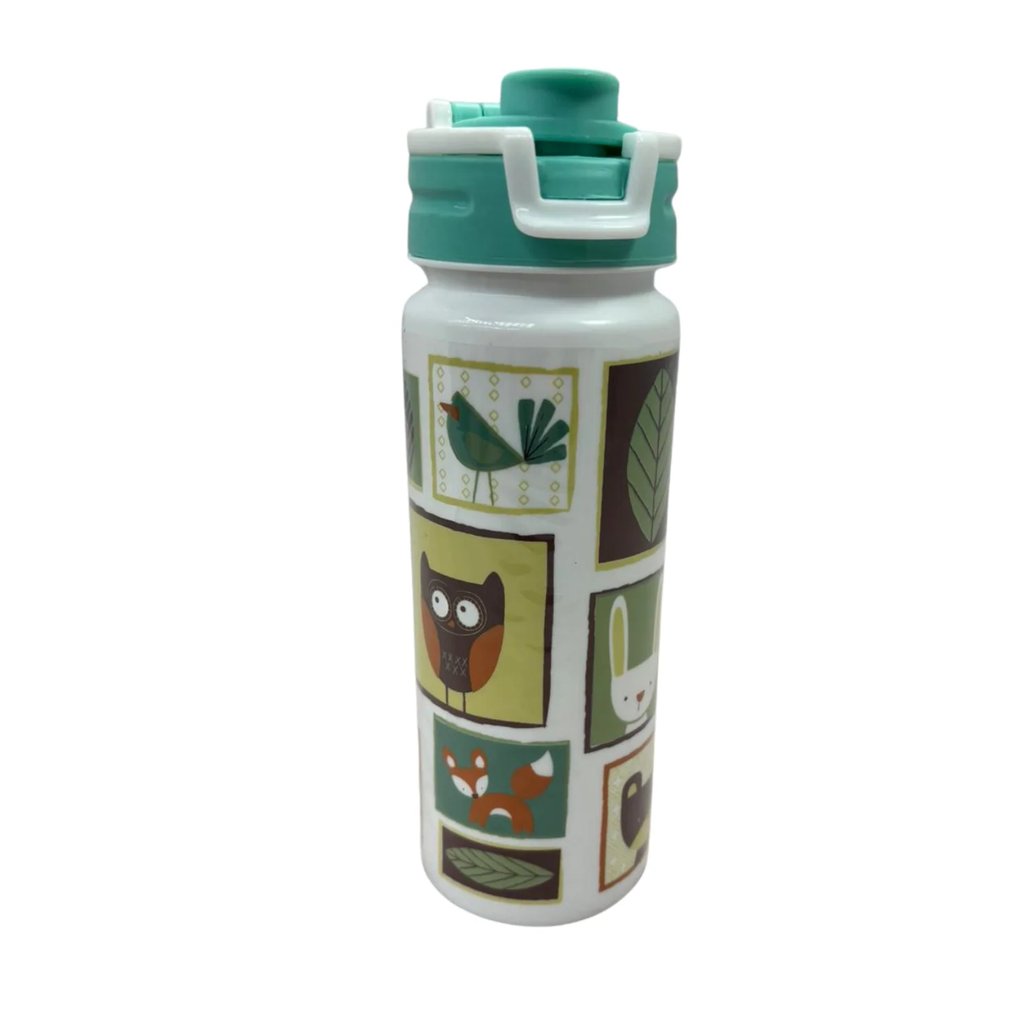 500ml PP Bottle with Spout Lid – Woodland Design
