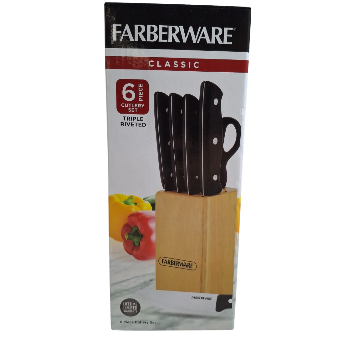 6-Piece Stainless Steel Cutlery Set