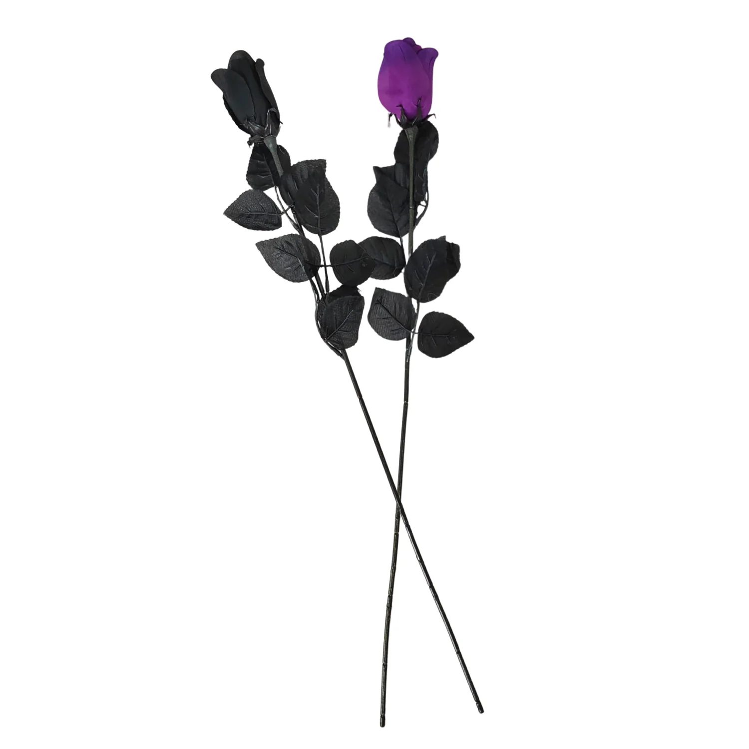 64cm Halloween Single Rose Stem