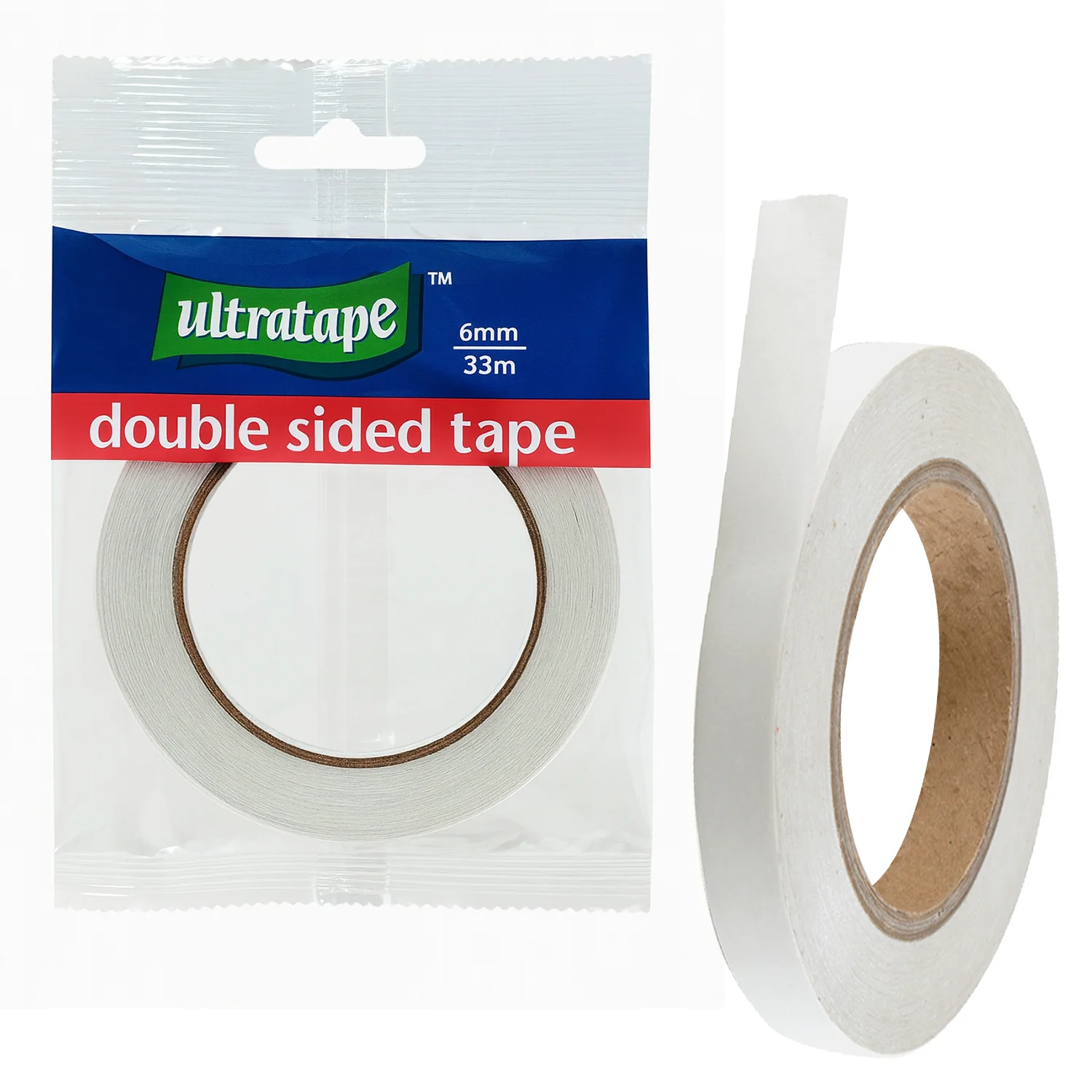 6mm x 33m Clear Double Sided Tape