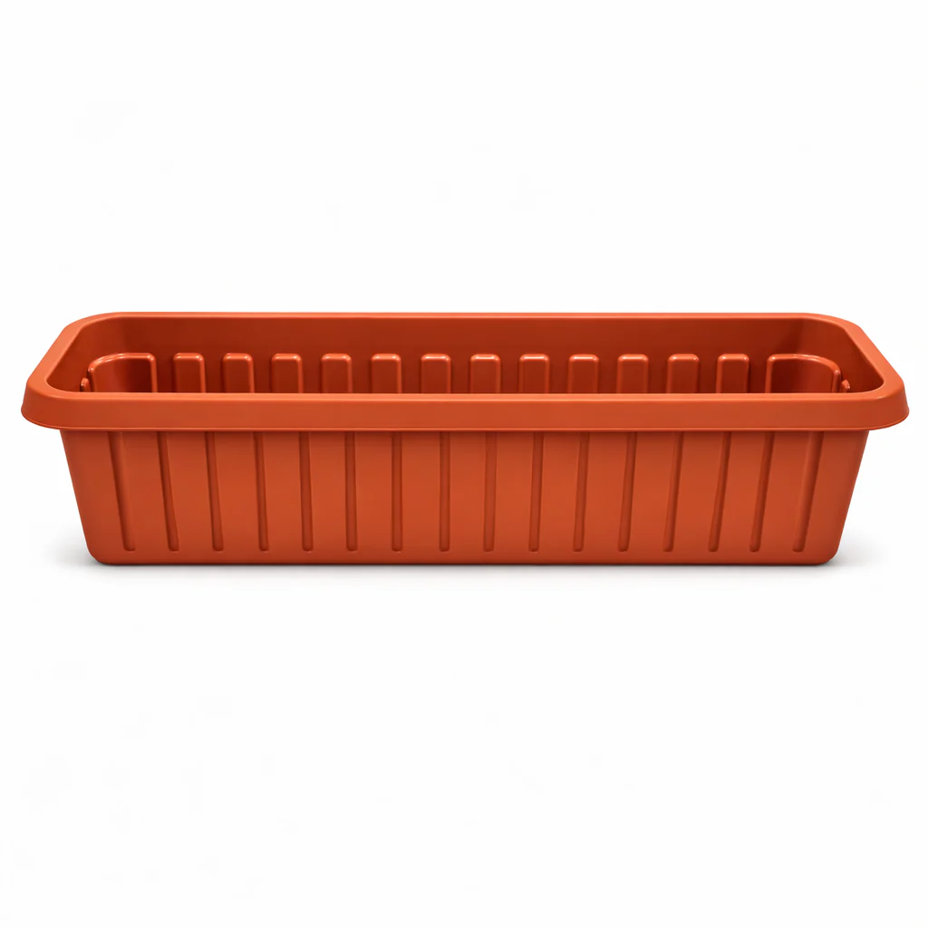 75cm Trough Terracotta