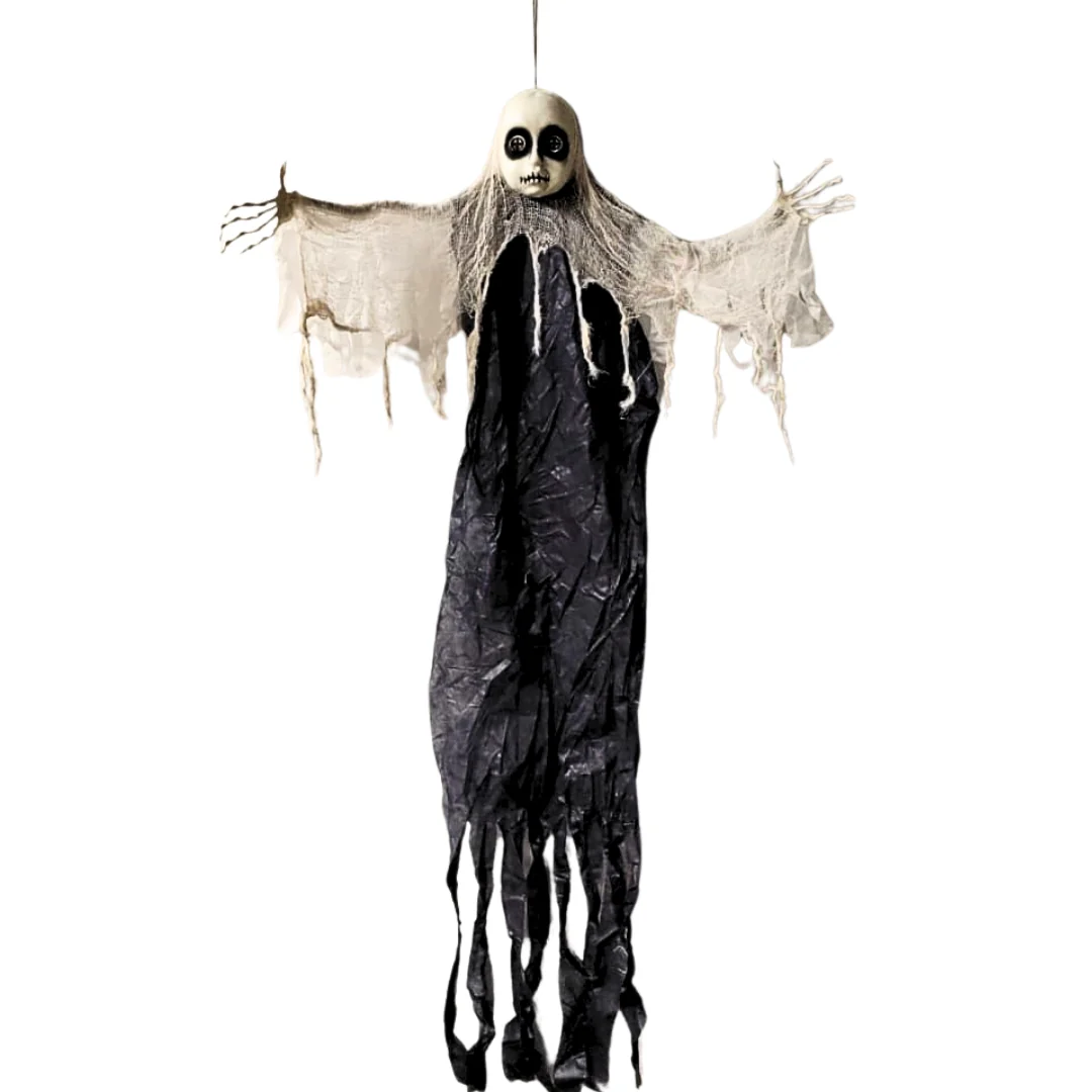 7ft Ghost Decoration with Lights & Sound – Halloween