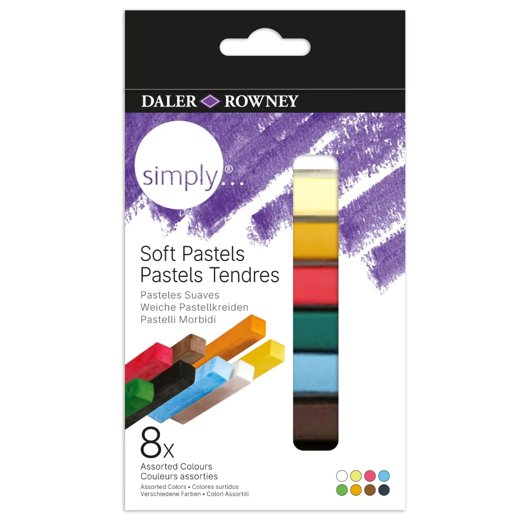 8-Pack Simply Soft Pastels Set