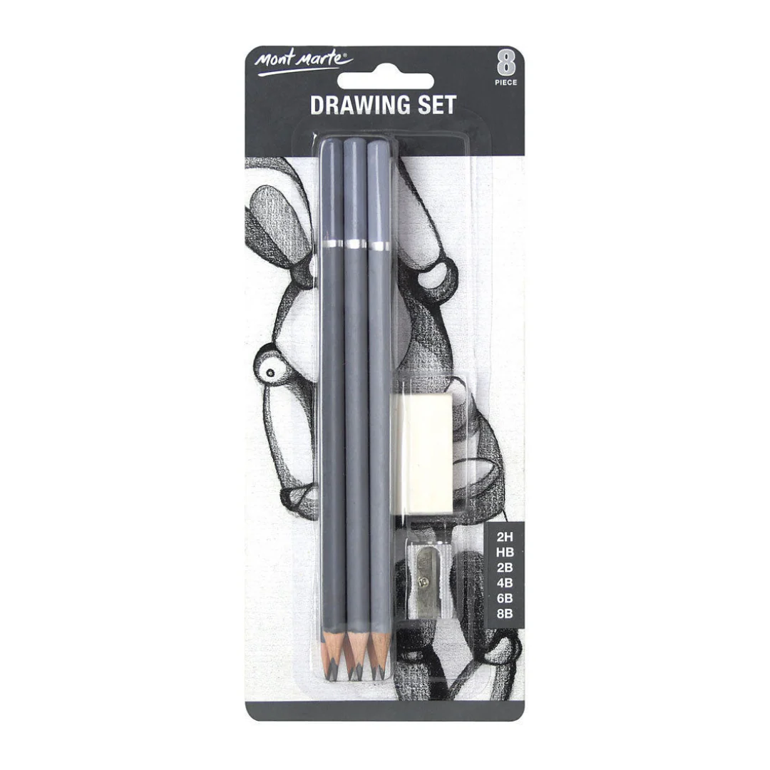 8-Piece Drawing Set by Mont Marte