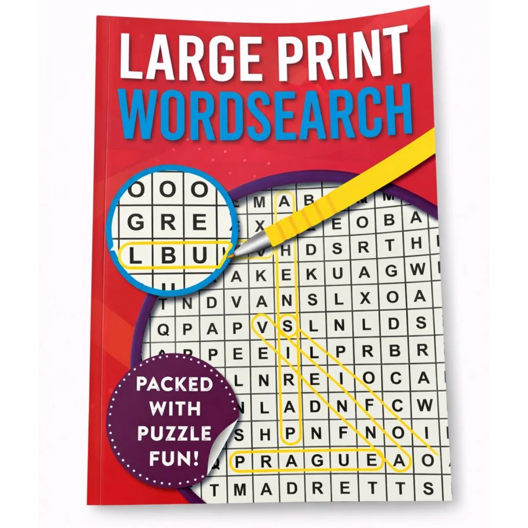 80pg Large Print Wordsearch 3