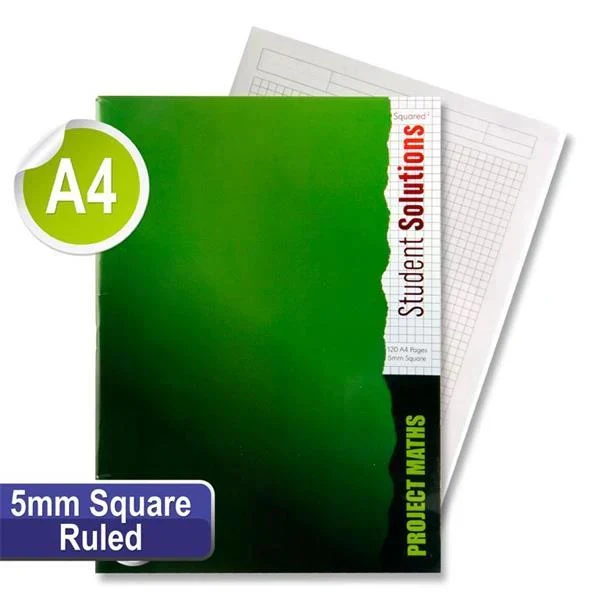 A4 120 Page of 5mm Project Maths