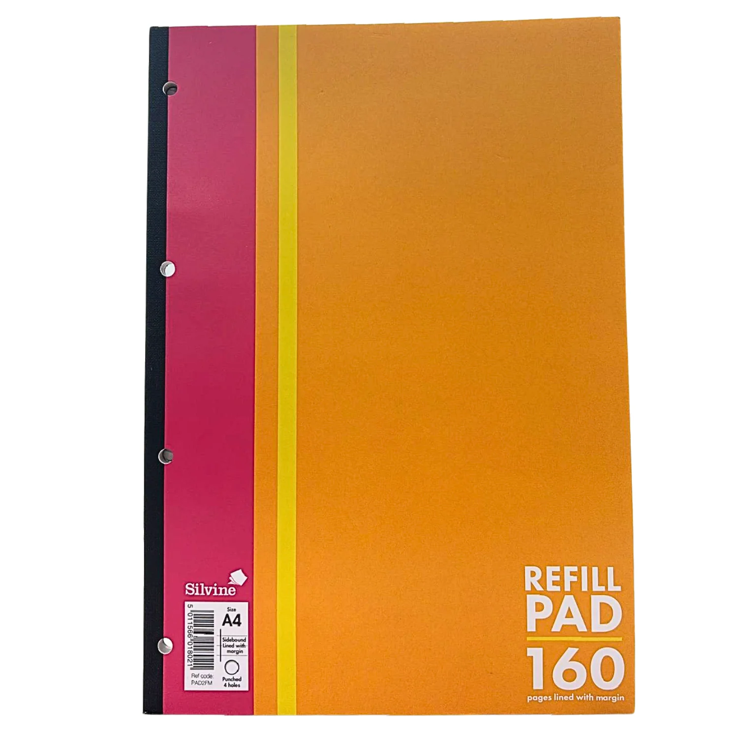 A4 160pg Refill Pad Sidebound – Assorted