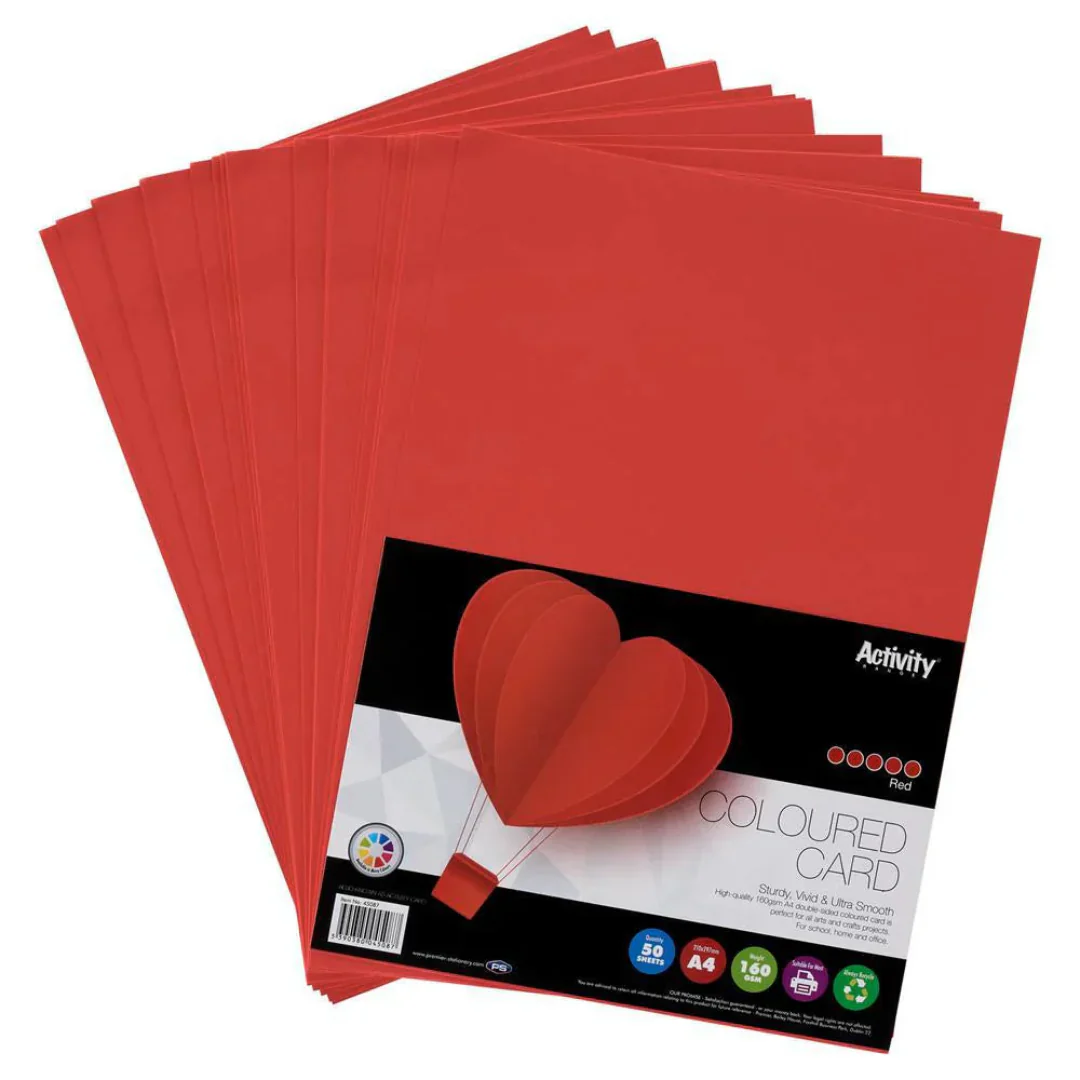 A4 Coloured Cards - Image 3