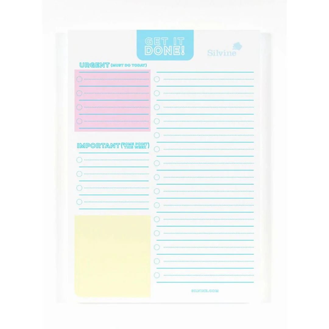 A5 Things To Do Pad 60 Sheet